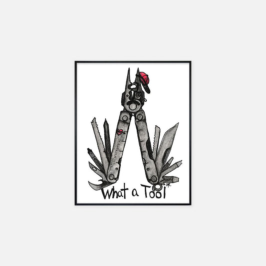 Print (16" x 20") - "What a Tool"