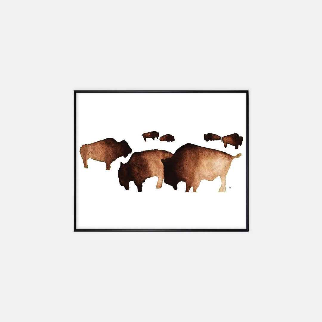 "The Herd" - Print (16" x 20")
