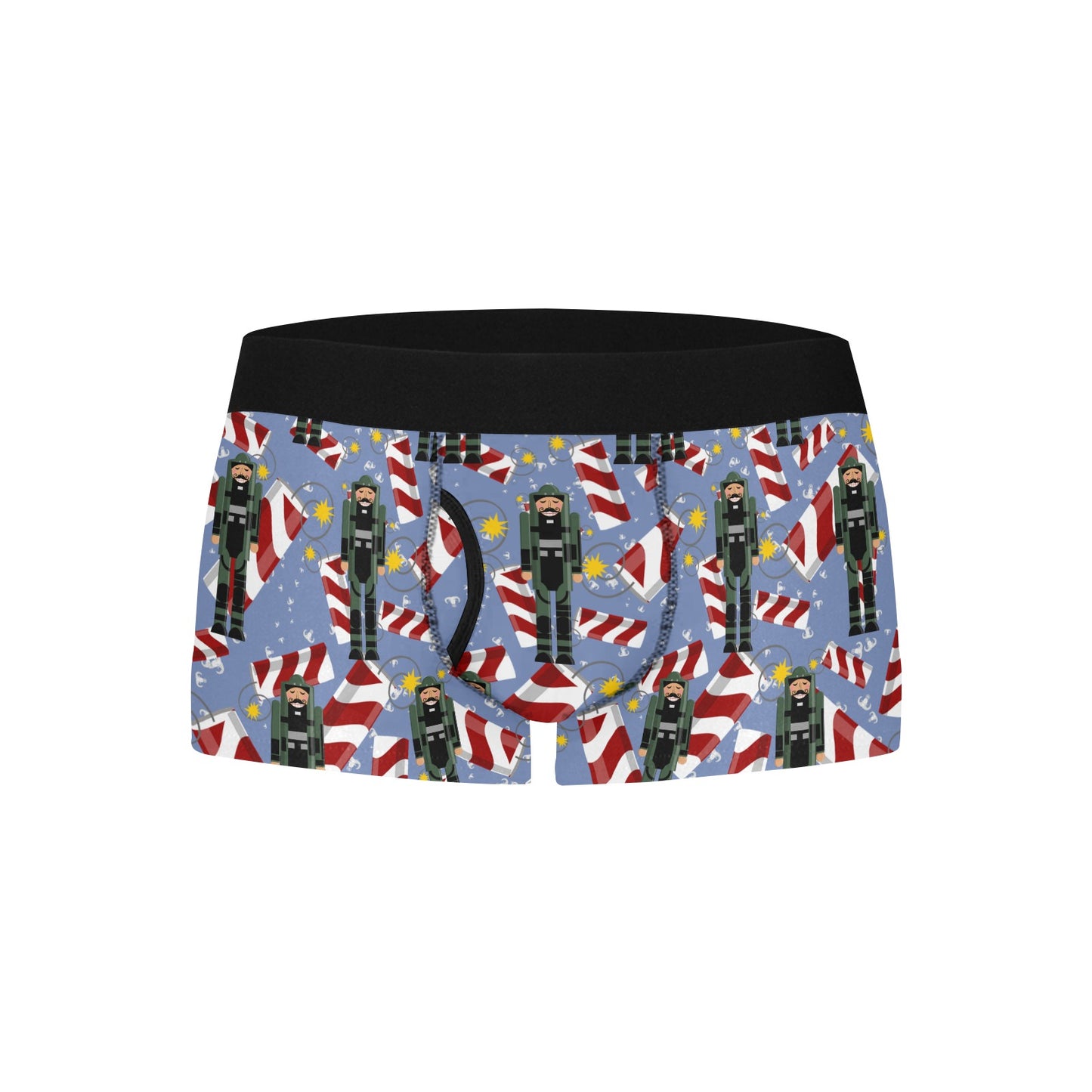 Men's Boxer Briefs with Fly - "EOD Nutcracker"