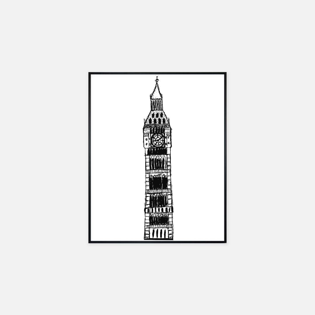 Print (16" x 20") - "Big Ben"