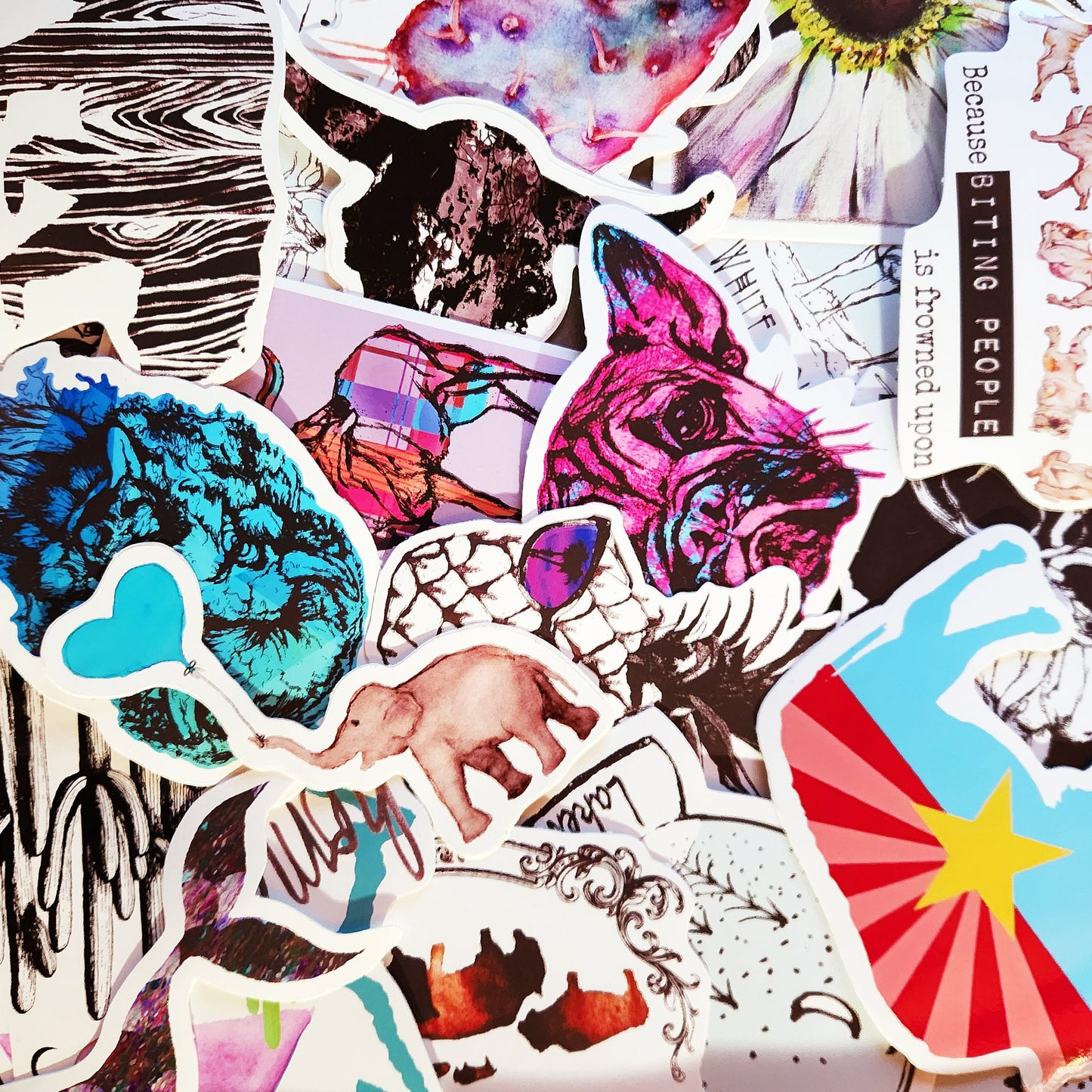 "Mer-Gal Tail" Vinyl Sticker/Decal