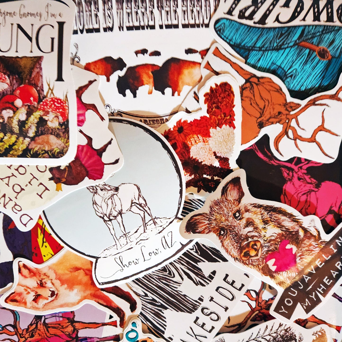 "Home is Where the Herd is (Arizona)" Vinyl Sticker/Decal