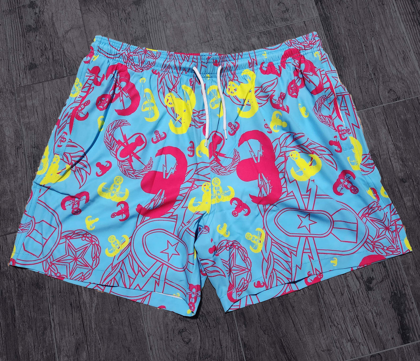 Men's Swim Trunks - "EOD Party"