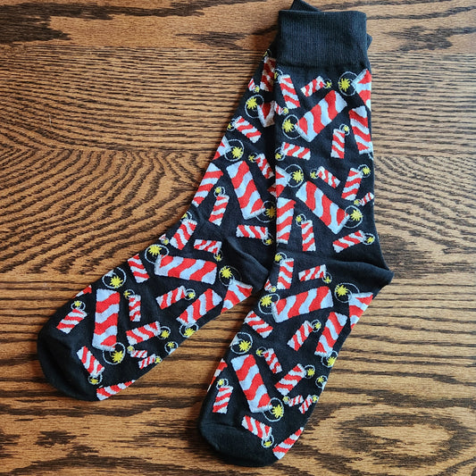 Socks - "Let it Blow! Let it Blow! Let it Blow!"