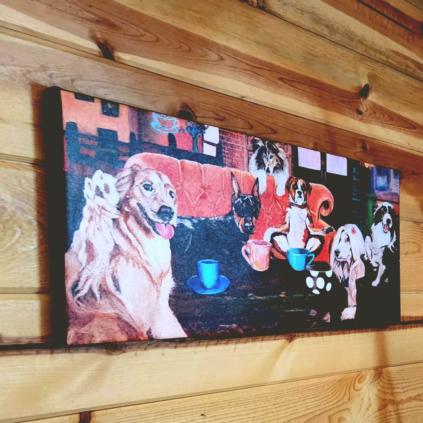 Canvas Print - "Central Bark"