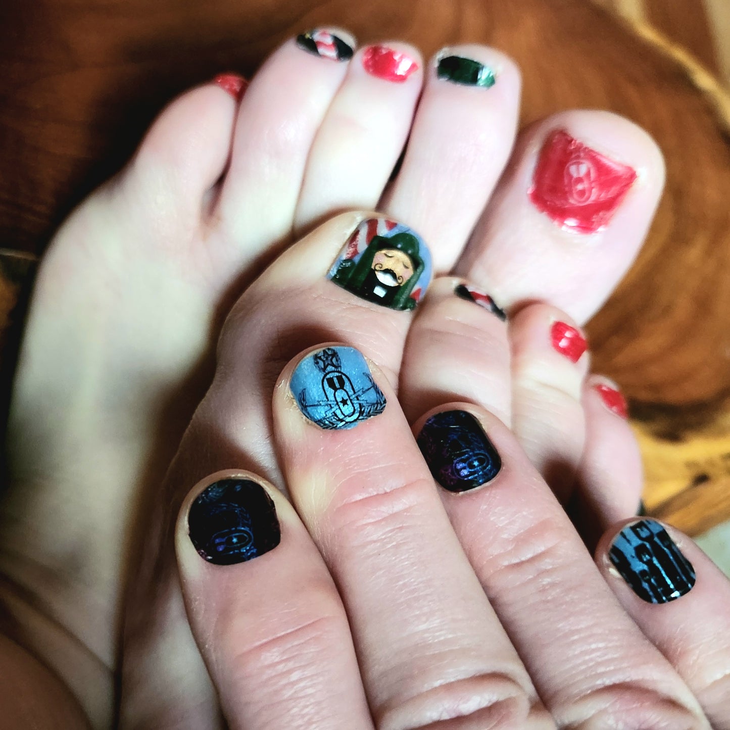 Nail Art Strips - "I Heart EOD"