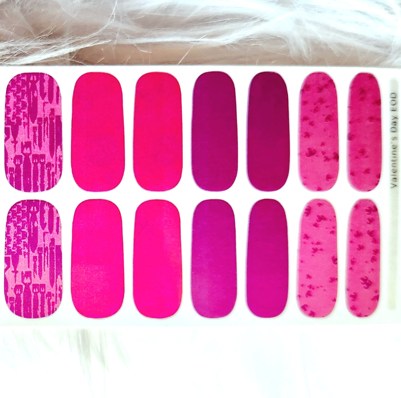 Nail Art Strips - "I Heart EOD"