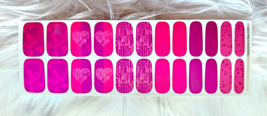 Nail Art Strips - "I Heart EOD"