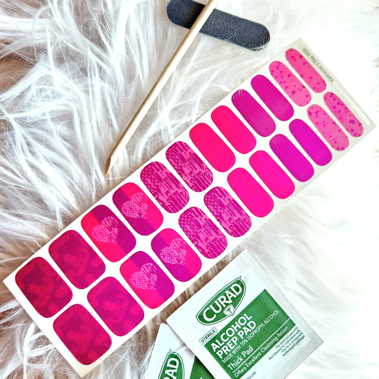 Nail Art Strips - "I Heart EOD"