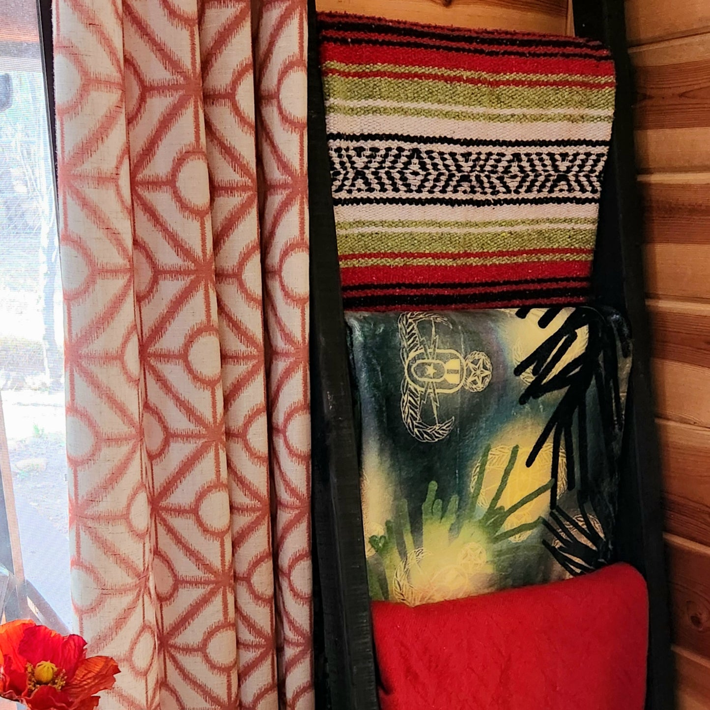 Plush Throw Blanket - "EOD Christmas Lights" (White)