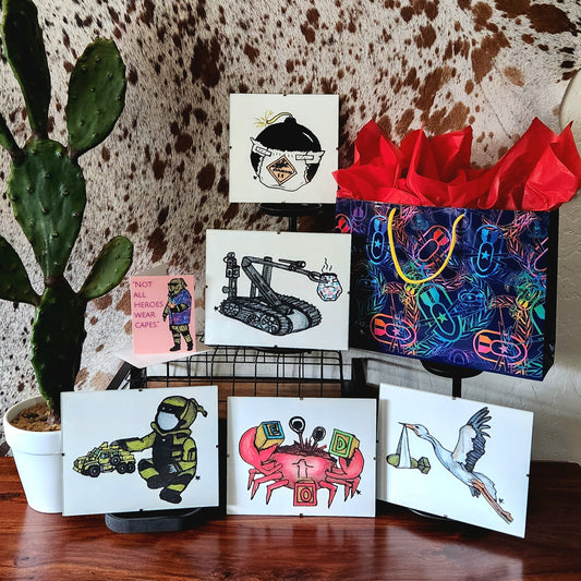 Framed Art Prints Gift Set - "Baby EOD"