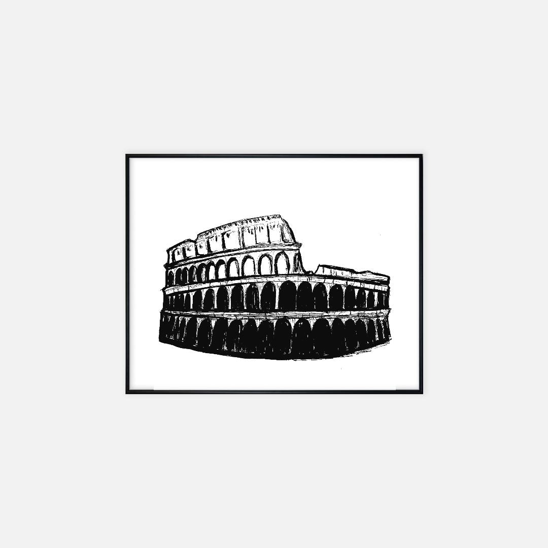 Print (16" x 20") - "Coliseum"