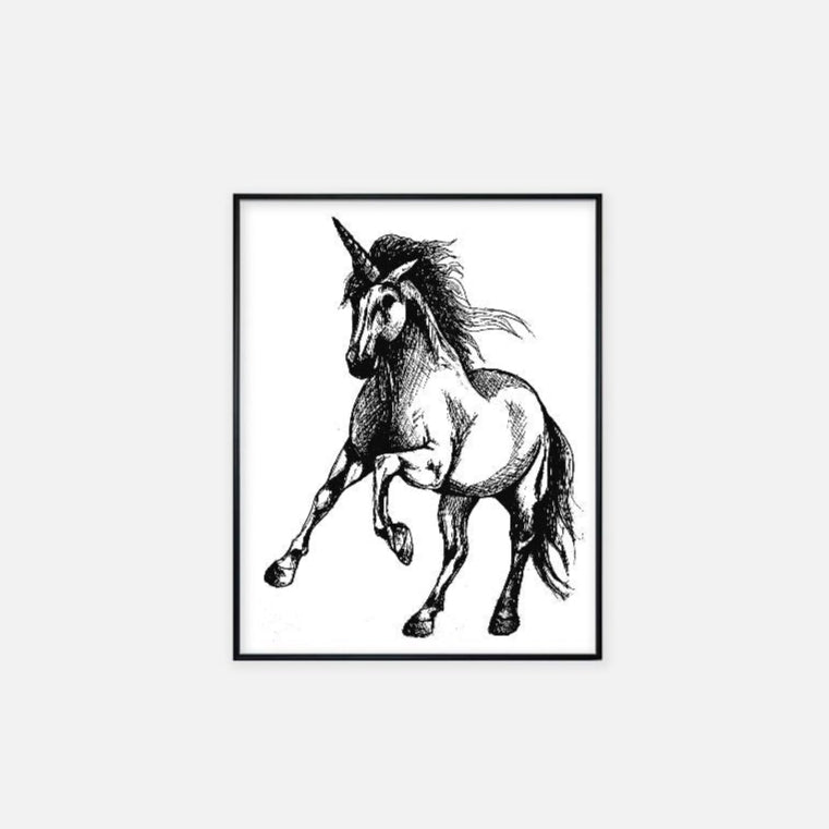 "Unicorn" - Print (11" x 14")