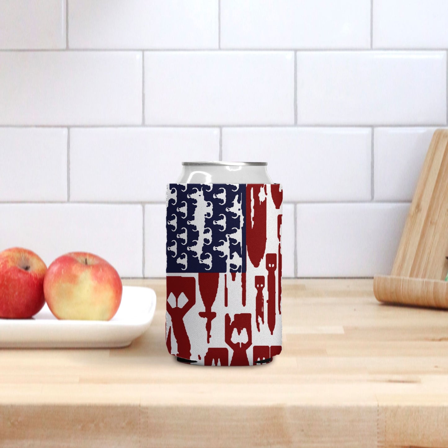 Print On Demand - Can Cooler - "EOD Bomb Flag"