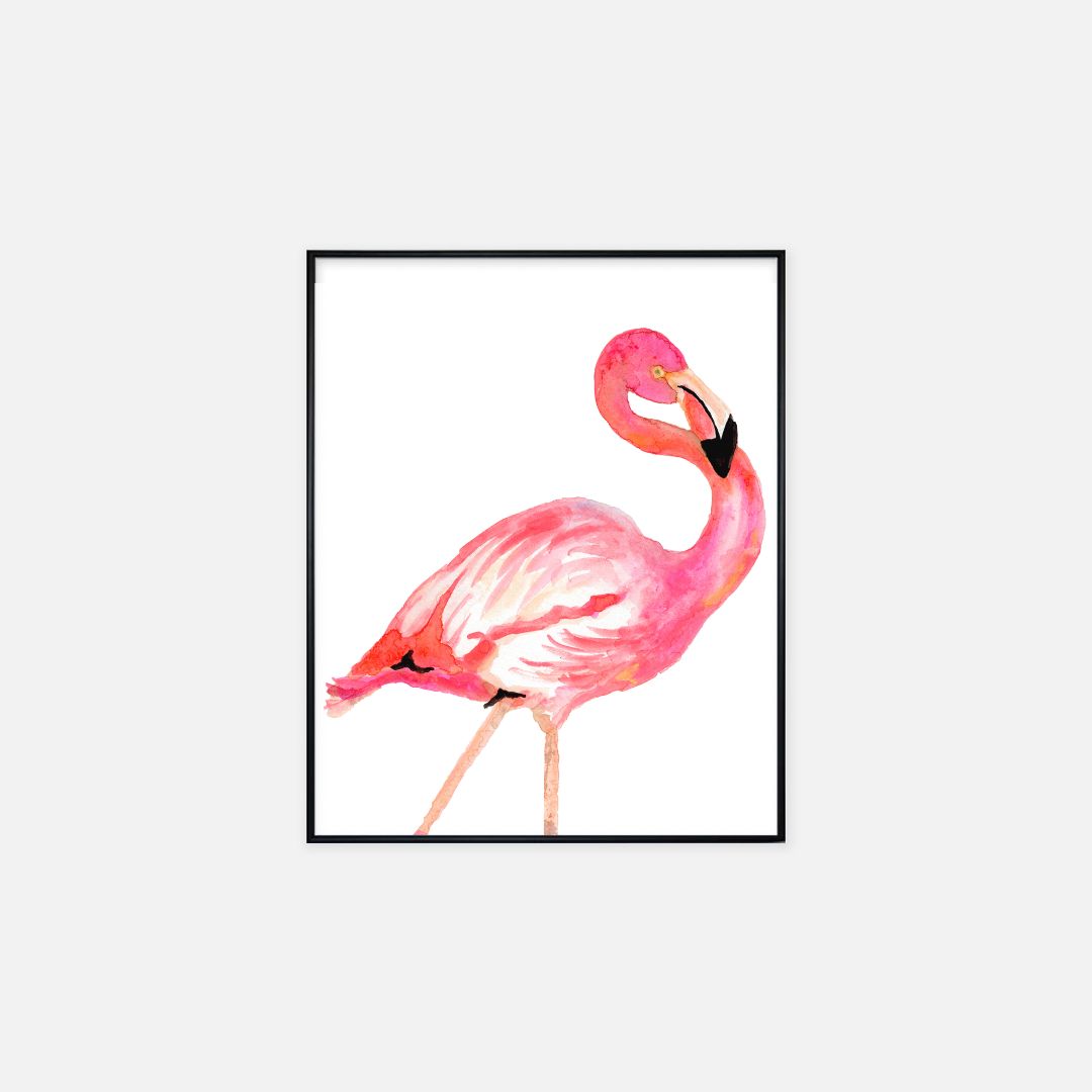 Print (16" x 20") - "Flamingo"