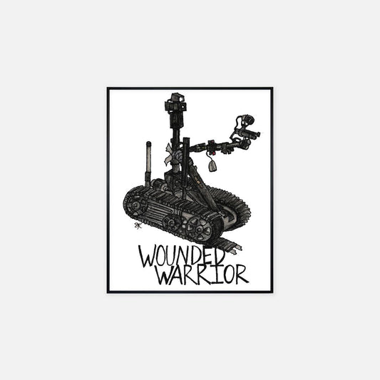 Print (16" x 20") - "Wounded Warrior"