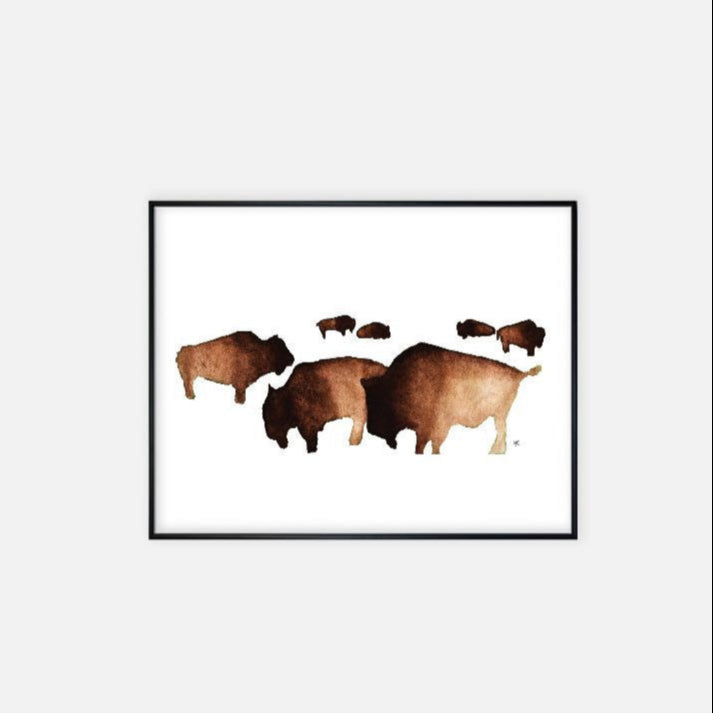 "The Herd" - Print (11" x 14")