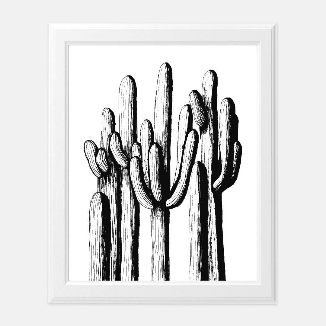 Print (8" x10") - "Saguaro Forest"