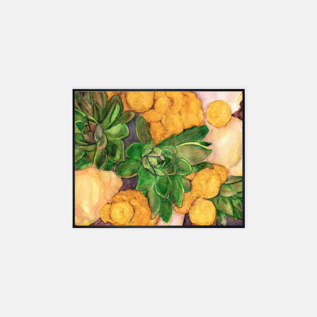 Print (16" x 20") - "Succulent Bouquet"