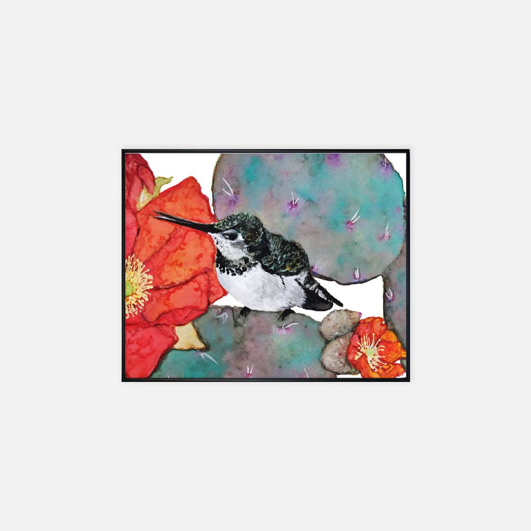 Print (16" x 20") - "Piper, the Hummingbird"