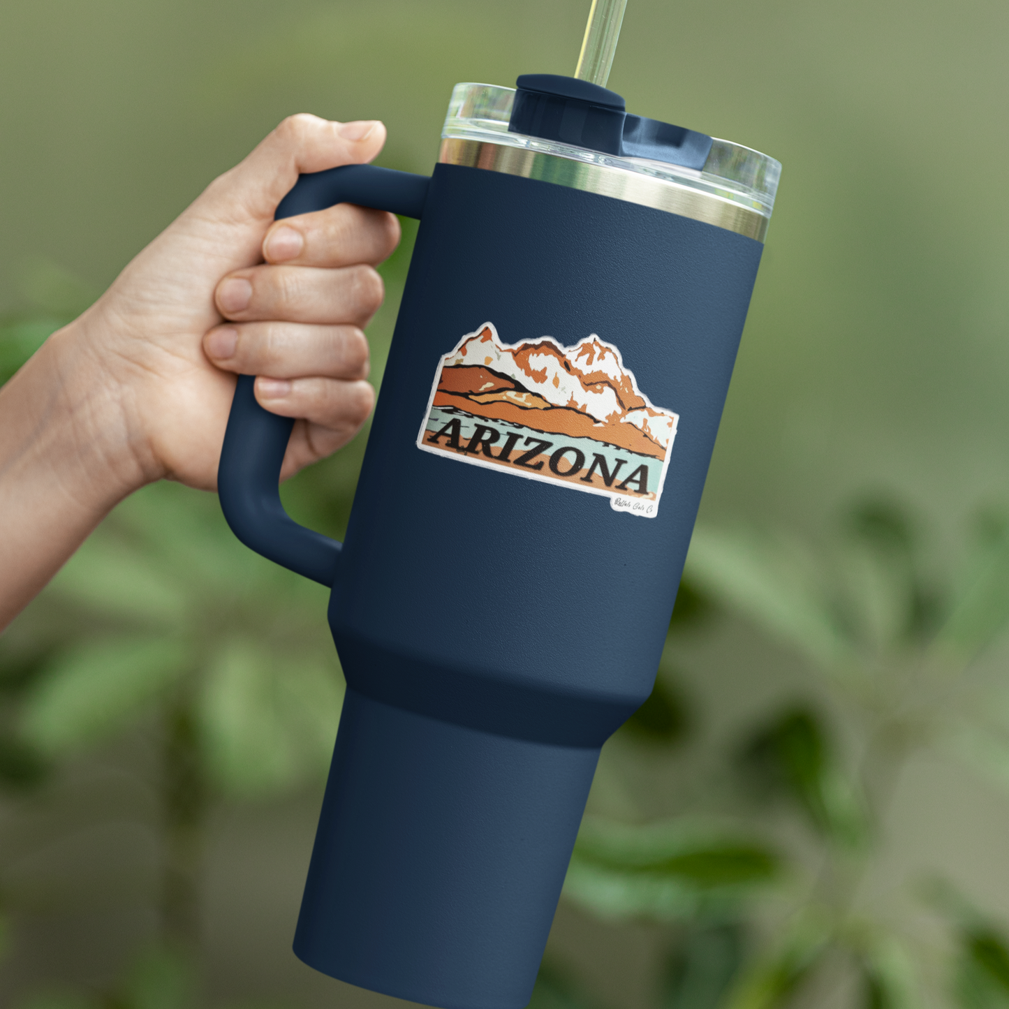 Vinyl Sticker/Decal - "ARIZONA Mountains"