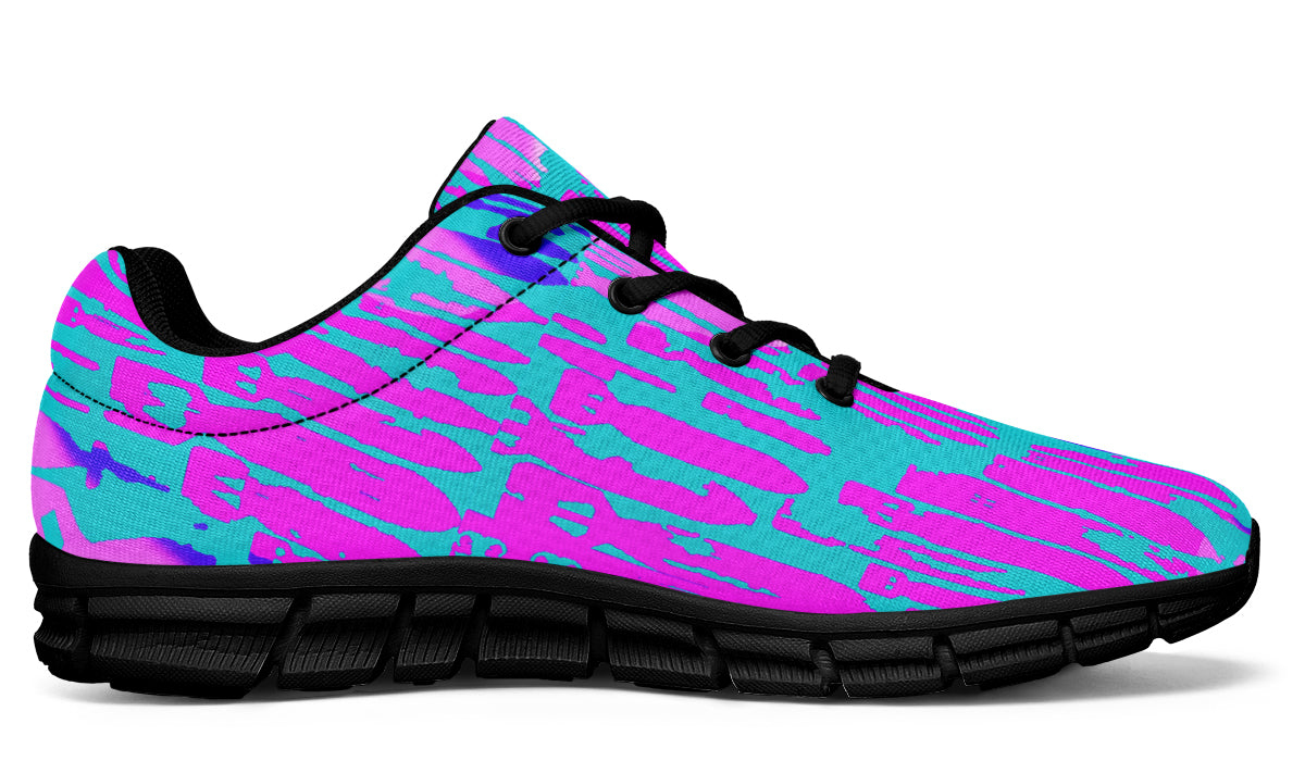 Print On Demand - Sneakers - "EOD Bomb Flag" (Green/Blue/Purple)