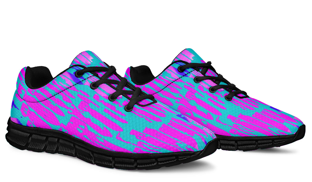 Print On Demand - Sneakers - "EOD Bomb Flag" (Green/Blue/Purple)