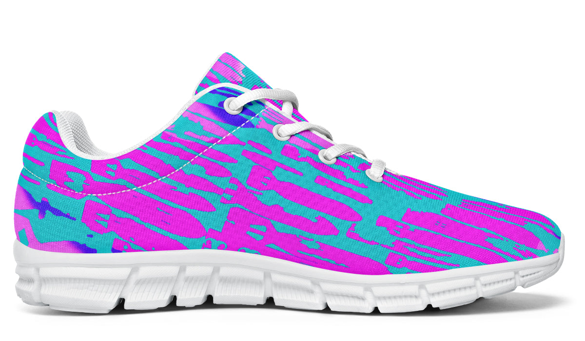 Print On Demand - Sneakers - "EOD Bomb Flag" (Green/Blue/Purple)
