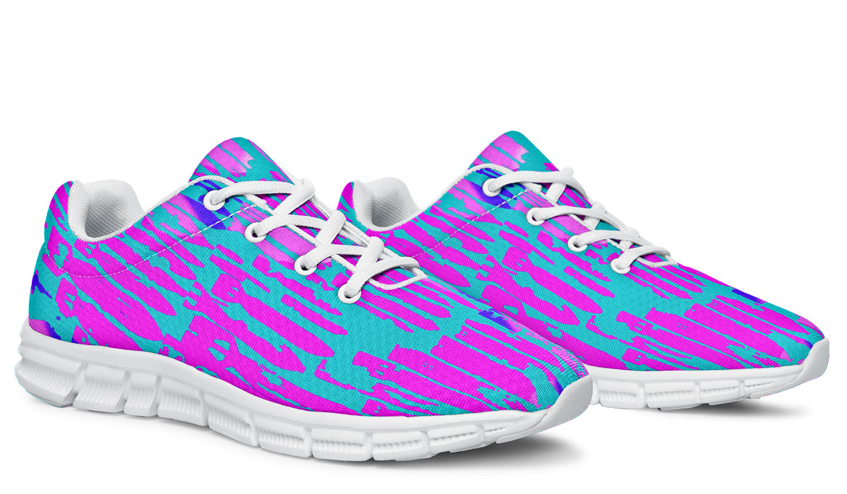 Print On Demand - Sneakers - "EOD Bomb Flag" (Green/Blue/Purple)