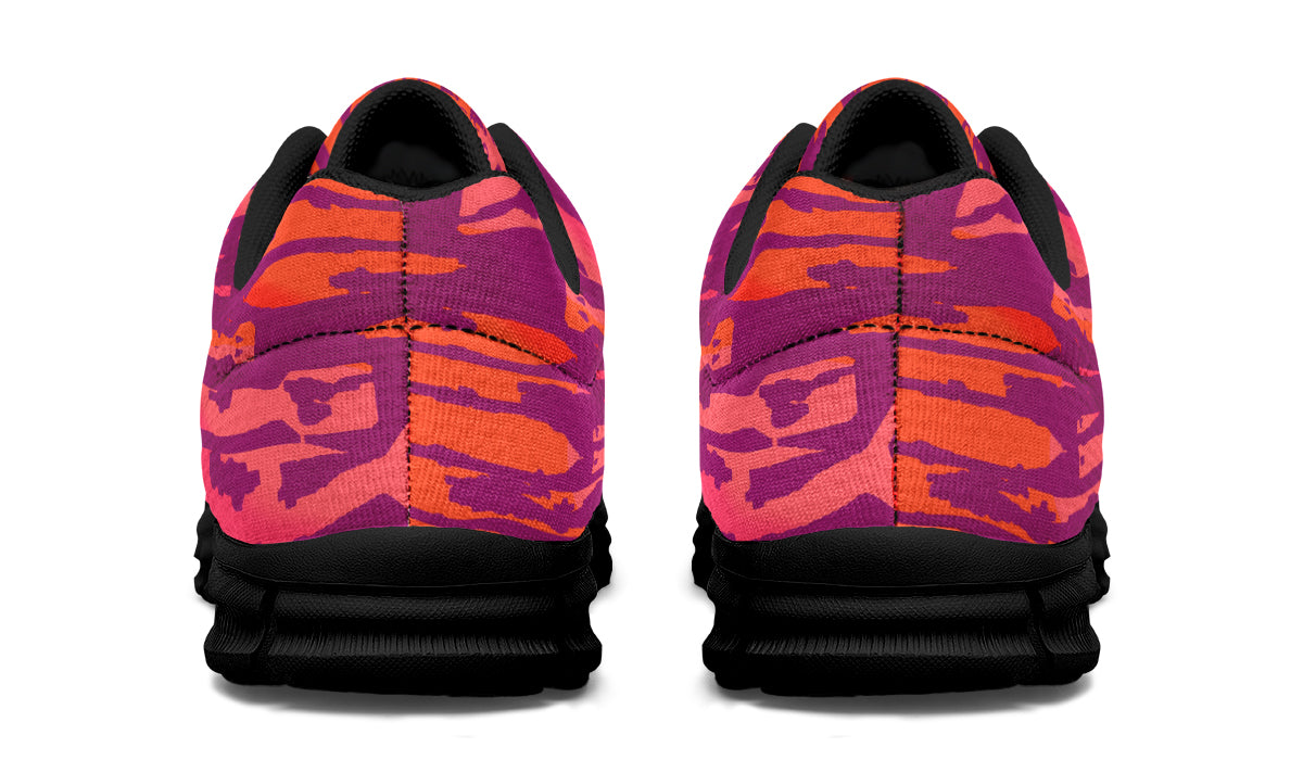 Print On Demand - Sneakers - "EOD Bomb Flag" (Orange & Pinks)