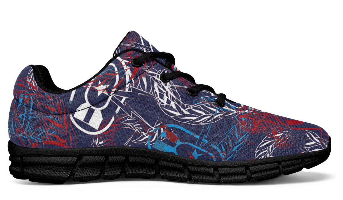 Print On Demand - Sneakers - "It's 5 o'clock Somewhere" (Red, White, & Blues)