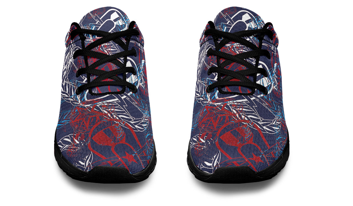 Print On Demand - Sneakers - "It's 5 o'clock Somewhere" (Red, White, & Blues)