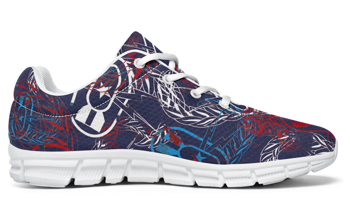 Print On Demand - Sneakers - "It's 5 o'clock Somewhere" (Red, White, & Blues)