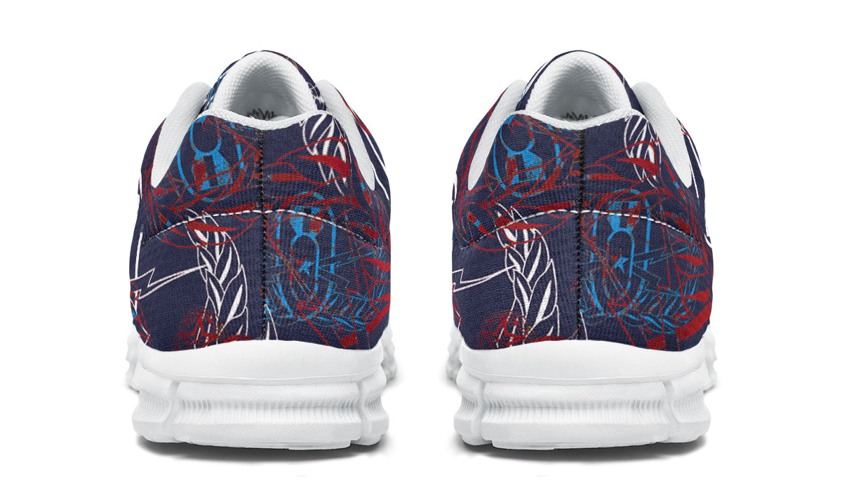 Print On Demand - Sneakers - "It's 5 o'clock Somewhere" (Red, White, & Blues)