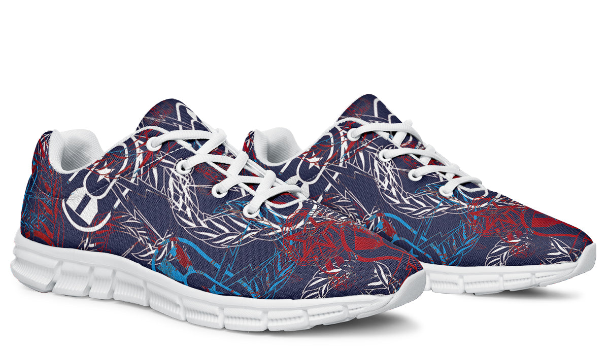 Print On Demand - Sneakers - "It's 5 o'clock Somewhere" (Red, White, & Blues)