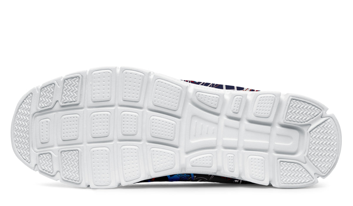 Print On Demand - Sneakers - "It's 5 o'clock Somewhere" (Red, White, & Blues)