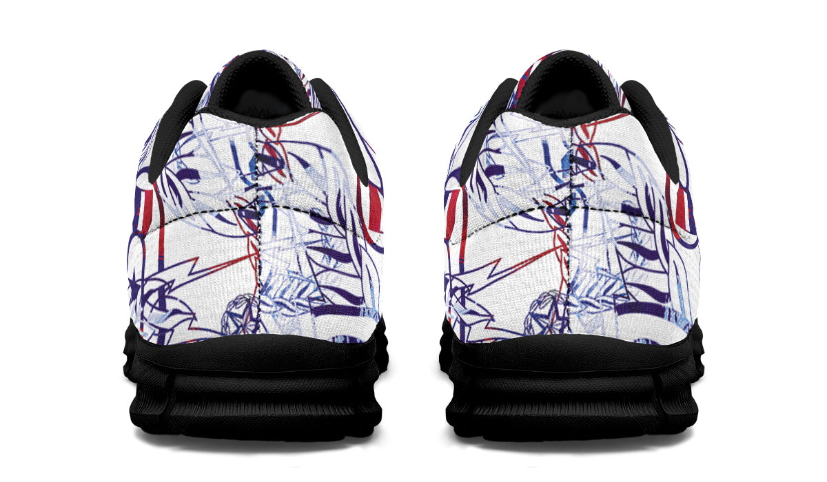 Print On Demand - Sneakers - "It's 5 o'clock Somewhere" (Red, White, & Boom!)