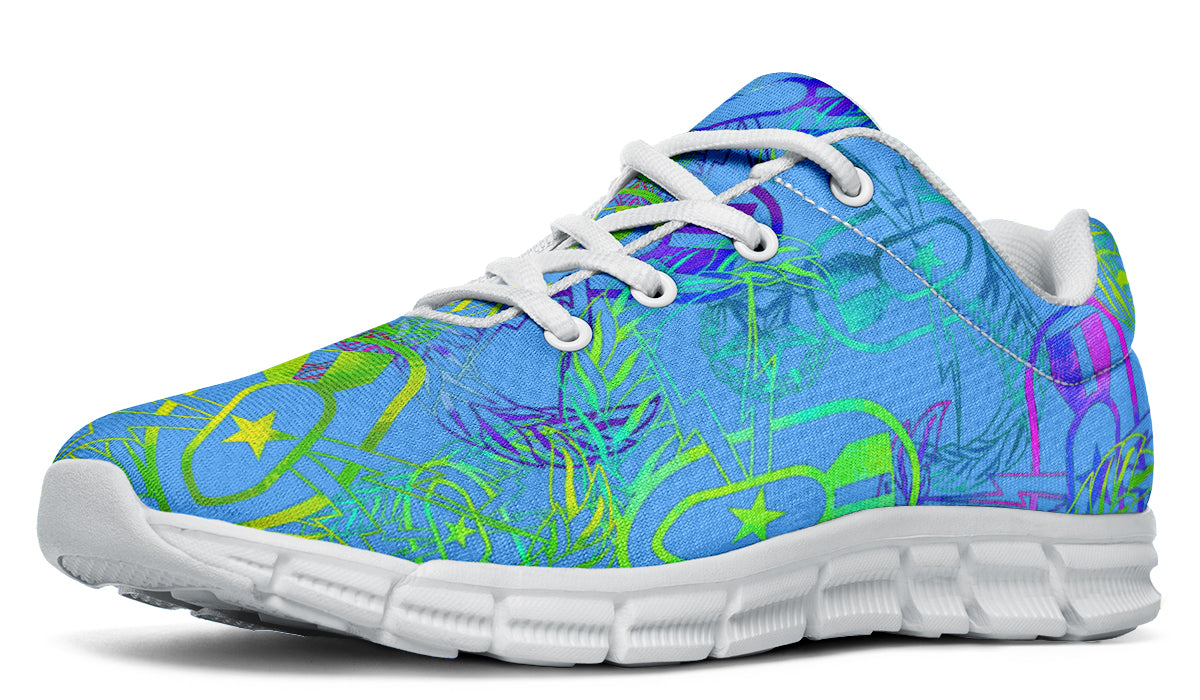Print On Demand - Sneakers - "It's 5 o'clock Somewhere" (Pastels)