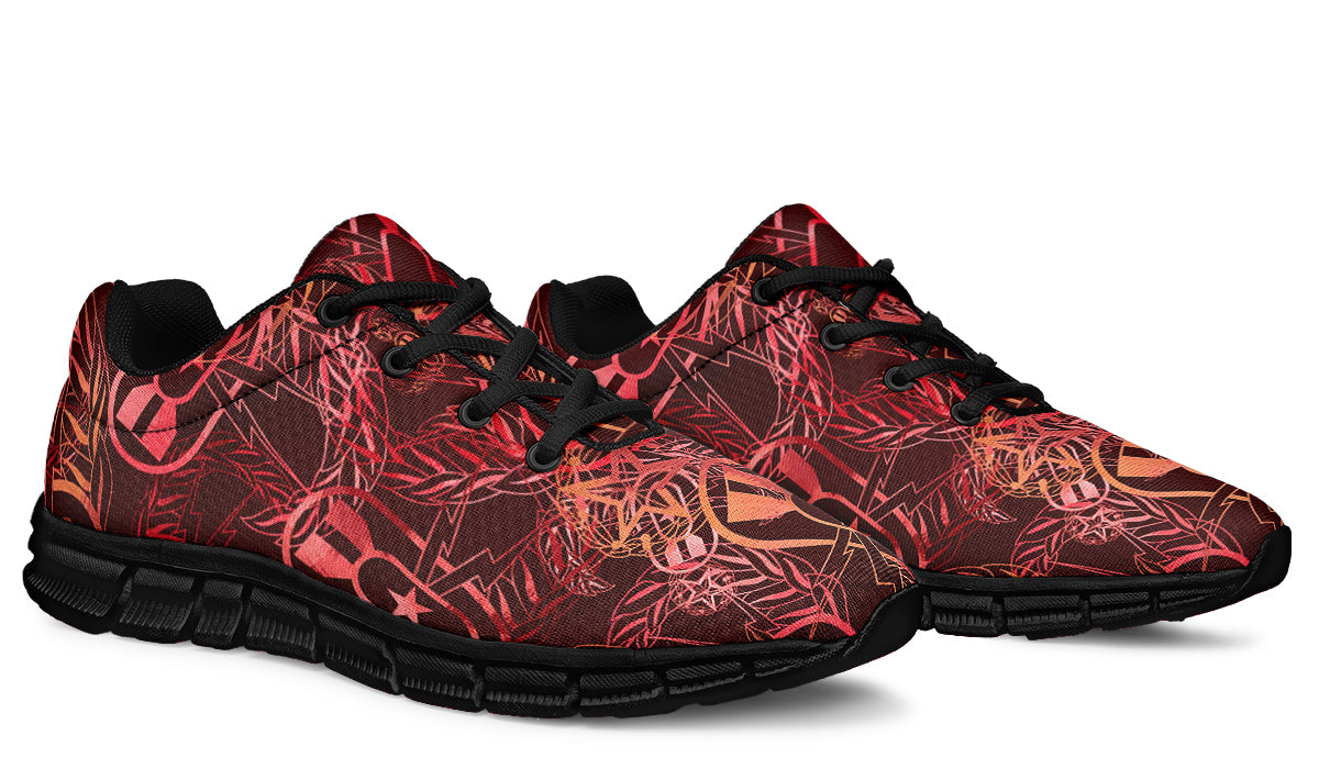 Print On Demand - Sneakers - "It's 5 o'clock Somewhere" (Rust)