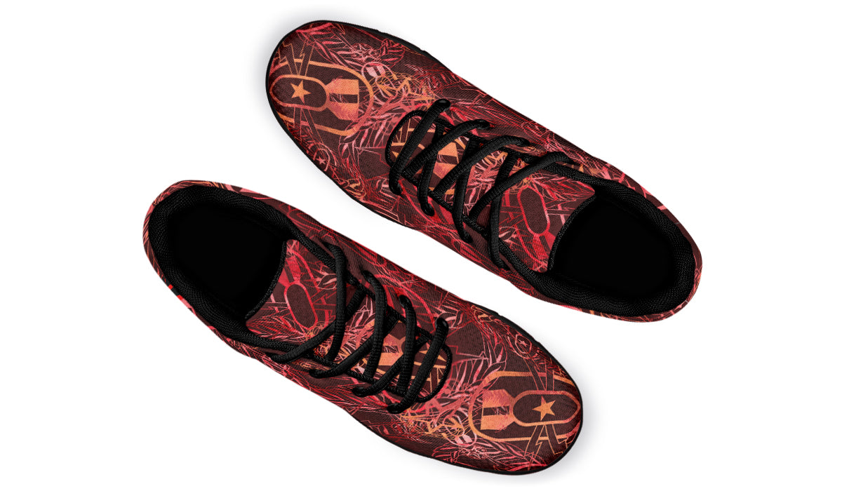 Print On Demand - Sneakers - "It's 5 o'clock Somewhere" (Rust)