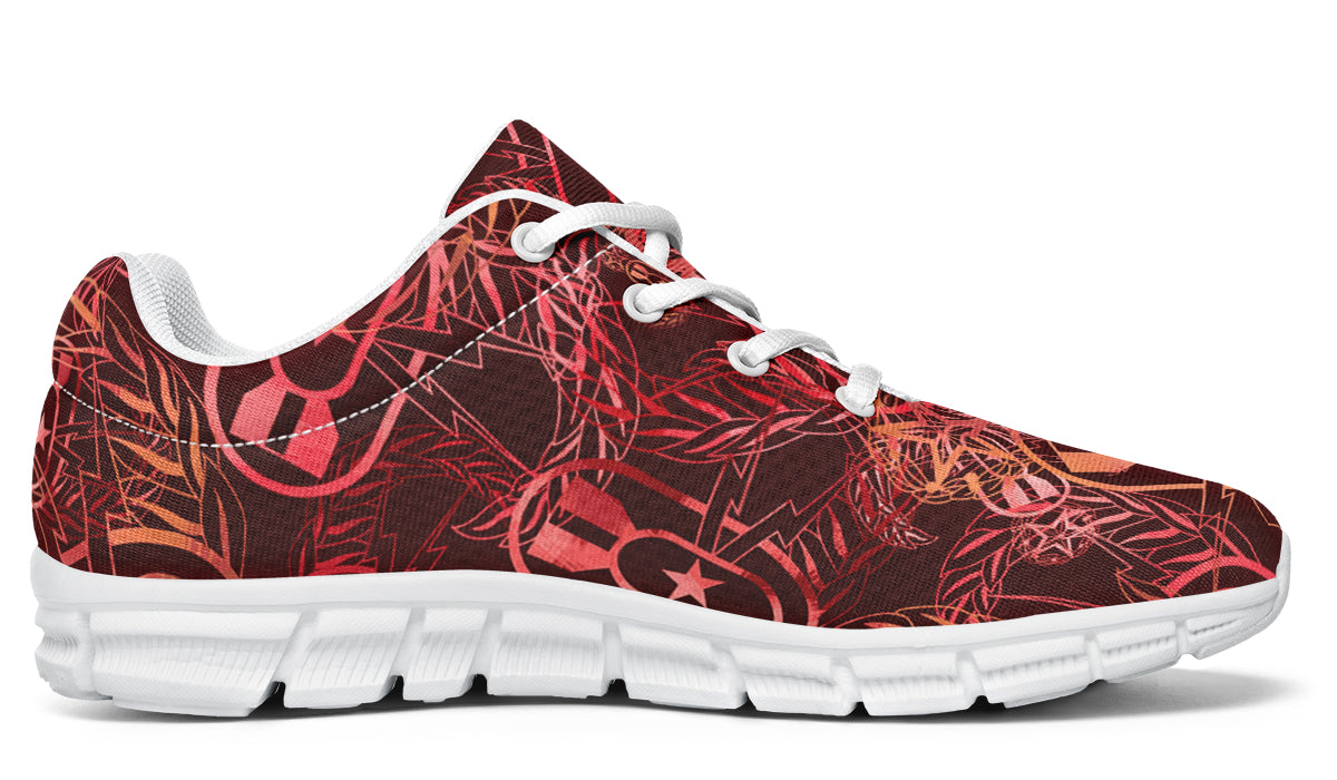 Print On Demand - Sneakers - "It's 5 o'clock Somewhere" (Rust)