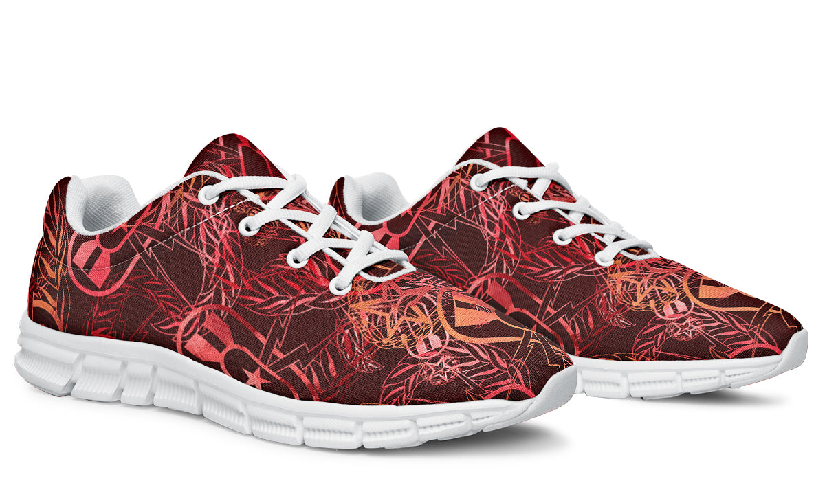 Print On Demand - Sneakers - "It's 5 o'clock Somewhere" (Rust)