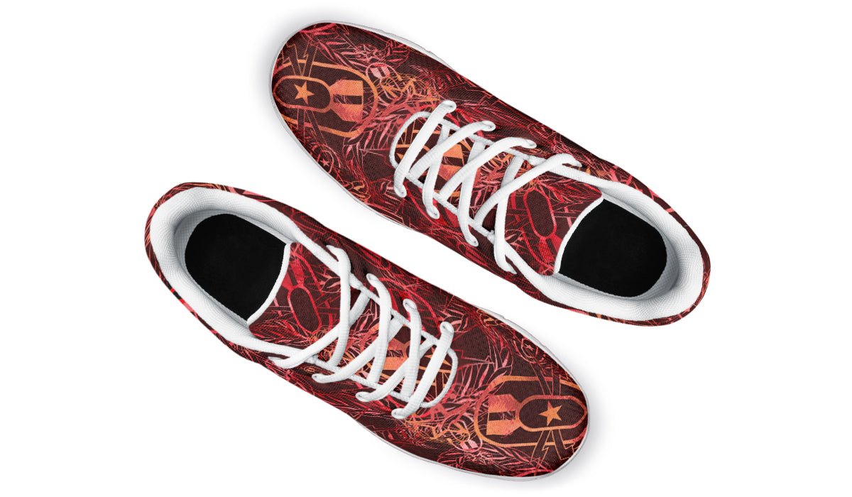 Print On Demand - Sneakers - "It's 5 o'clock Somewhere" (Rust)