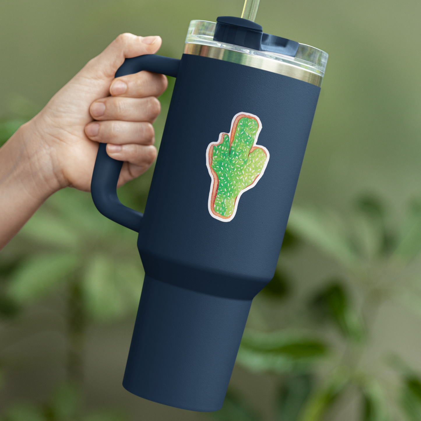 "Cactus Cookie" Vinyl Sticker/Decal