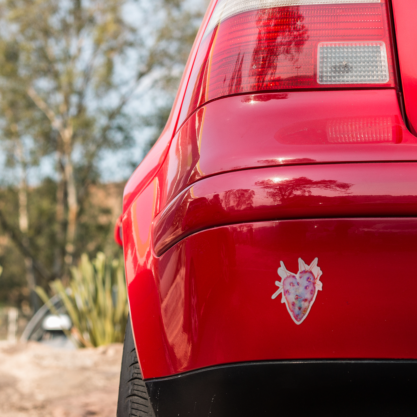 Vinyl Sticker/Decal - "Cactus Heart"
