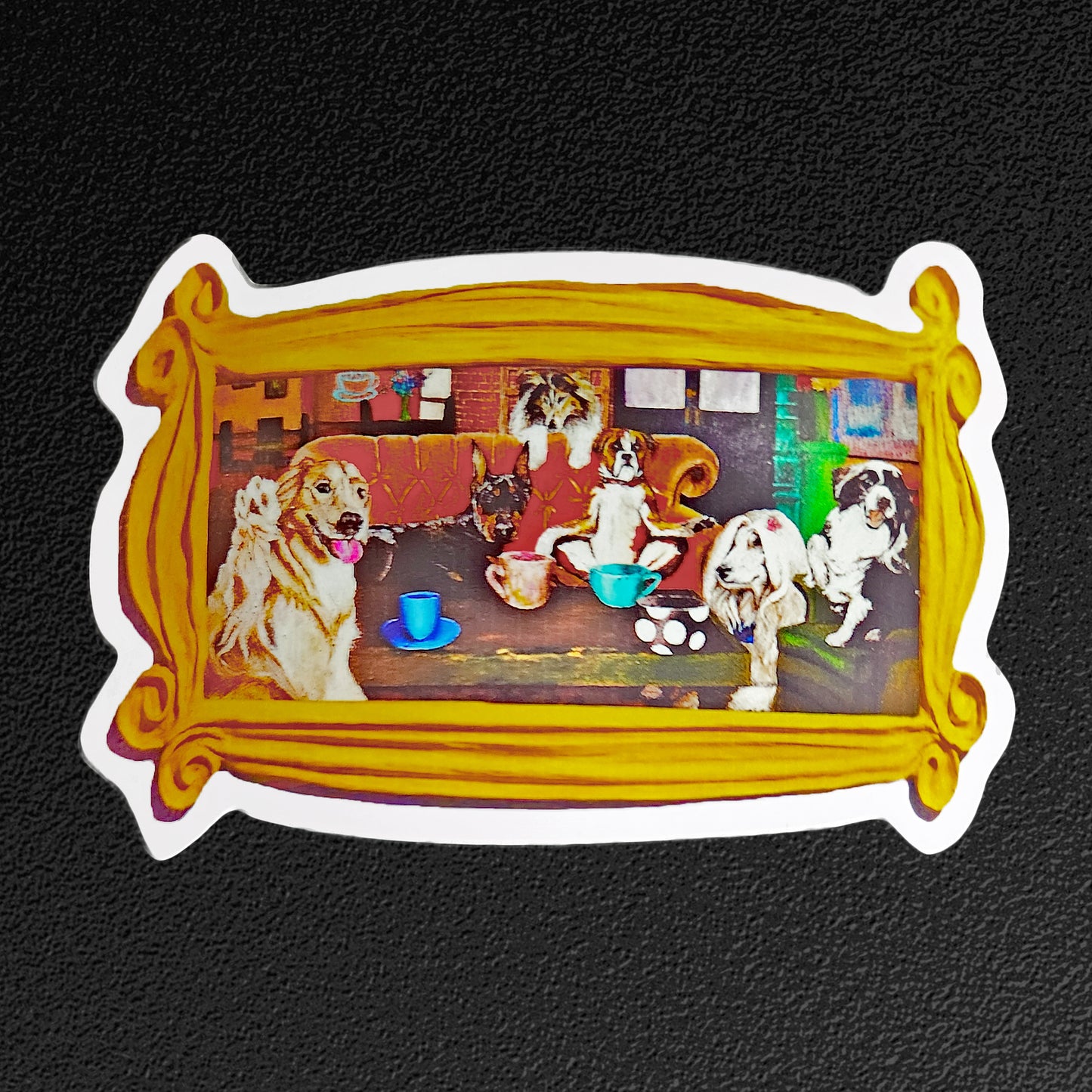 "Central Bark" Vinyl Sticker/Decal