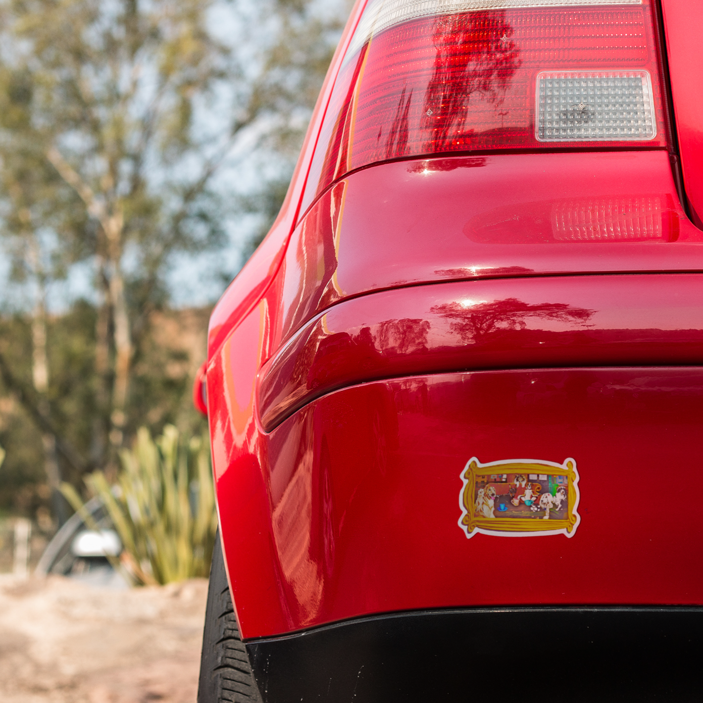 "Central Bark" Vinyl Sticker/Decal