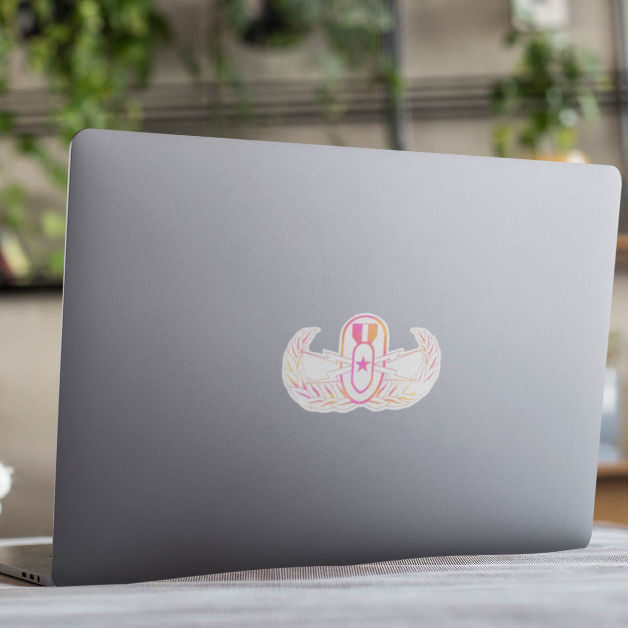 Vinyl Sticker/Decal - "It's 5 o'clock Somewhere" (EOD Senior Badge)