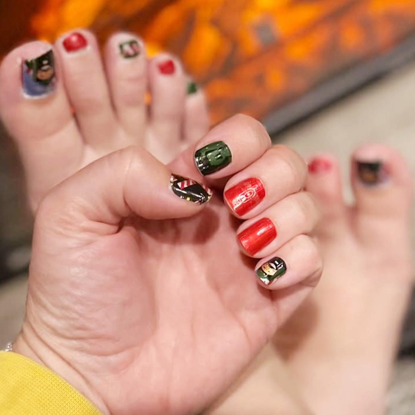 Nail Art Strips - "EOD Nutcracker"