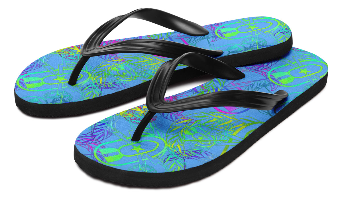Flip Flops - "It's 5 o'clock Somewhere" (Pastels)